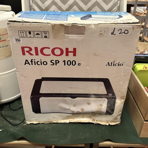 356 - RICOH AFICIONADO PRINTER