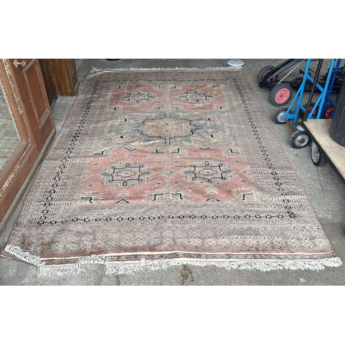 86 - TAPIS DE ORIENT RUG 301CM X 213CM