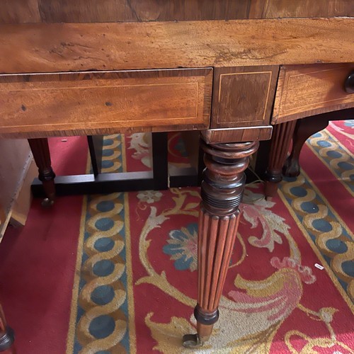 117 - J. LONGMAN 181 CHESPSIDE LONDON INLAID SQUARE PIANO & CHAIR CIRCA 1820