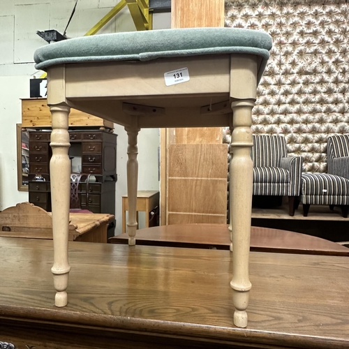 131 - DRESSING TABLE STOOL