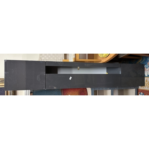 15 - GREY CONTEMPORARY TELEVISION STAND