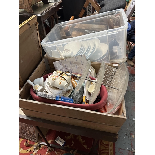 395 - TWO BOXES OF MISCELLANEOUS