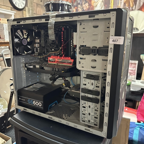 407 - AMD FX SIX CORE, 64 BIT, 1TB HARD DRIVE, 3.50GHZ, 8GB RAM, WINDOWS 10, NVIDIA GEOFORCE GTX, 1060, 6G... 