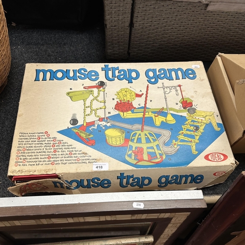 418 - MOUSE TRAP GAME