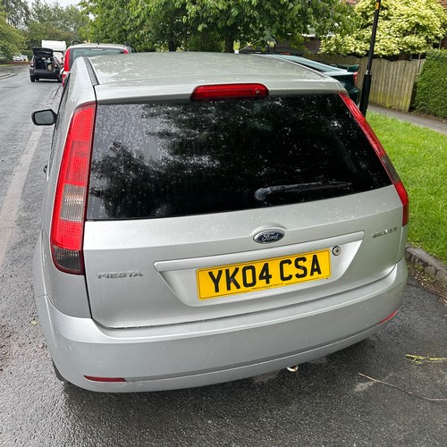 400 - FORD FIESTA SILVER,1.4LTR,PETROL ENGINE,ALLOY WHEELS,3 DOOR,LEATHER INTERIOR,FULLY RUNNING NEEDS MOT... 