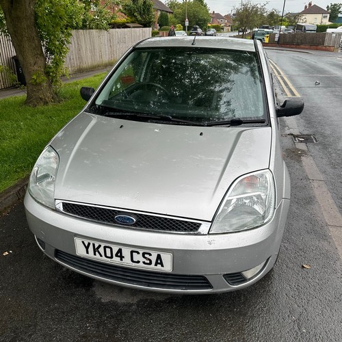 400 - FORD FIESTA SILVER,1.4LTR,PETROL ENGINE,ALLOY WHEELS,3 DOOR,LEATHER INTERIOR,FULLY RUNNING NEEDS MOT... 