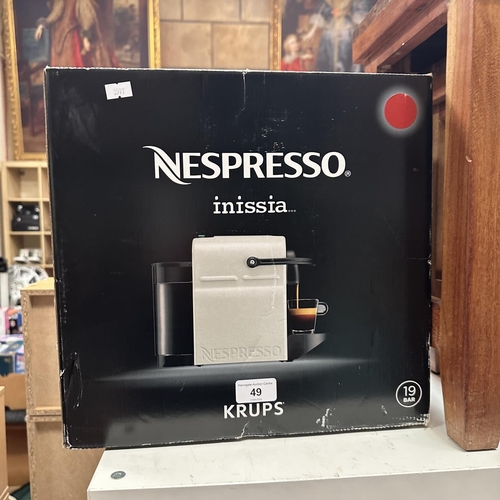 49 - NESPRESSO COFFEE MACHINE