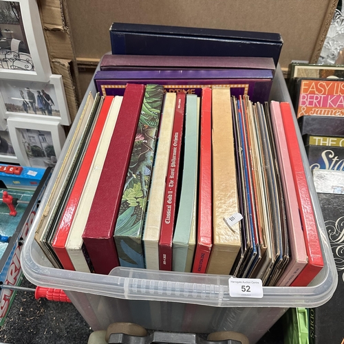 52 - BOX OF LPS
