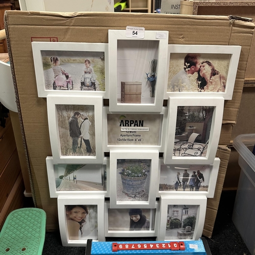 54 - BRAND NEW COLLAGE PHOTO FRAME