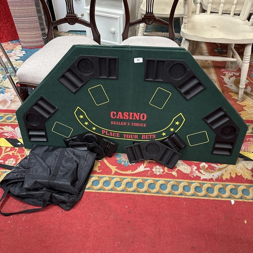 63 - CASINO DEALERS CHOICE TABLE