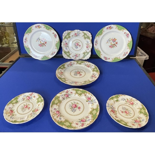 253 - TUSCAN CHINA PLATES