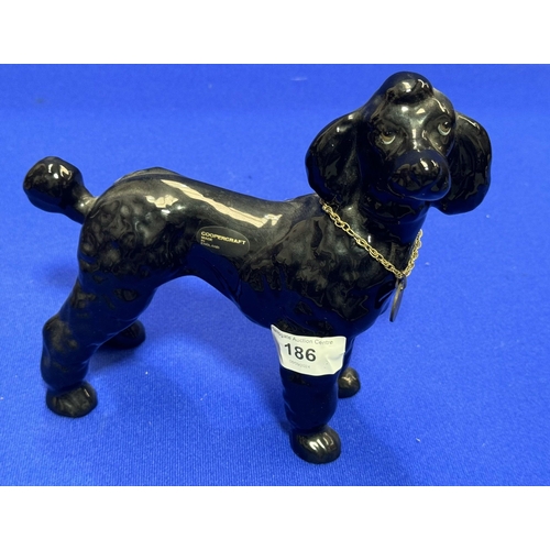 186 - COOPERCRAFT POODLE FIGURINE