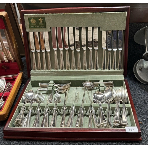 270 - ARTHUR PRICE OF ENGLAND CANTEEN OF CUTLERY