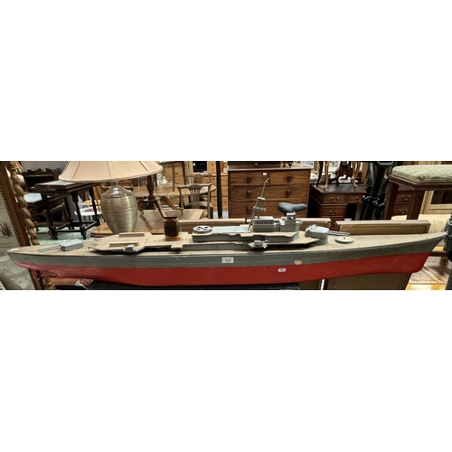 272 - MODEL SHIP