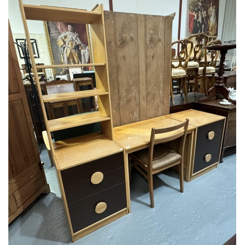 328 - VINTAGE IKEA COMET CHEST OF DRAWERS AND DESK SET IN EXCELLENT CONDITION