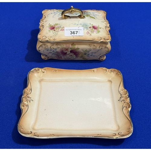 367 - ROYAL DEVON BUTTER DISH