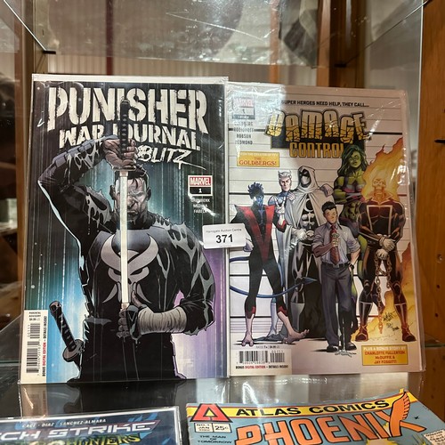 371 - MARVEL MAGAZINES INCLUDING PUNISHER AND DAMAGE CONTROL