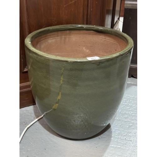 411 - LARGE CERAMIC PLANTER