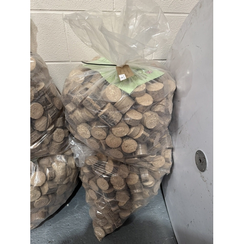 6 - TWO 40KG BAGS OF HARDWOOD BRIQUETTES