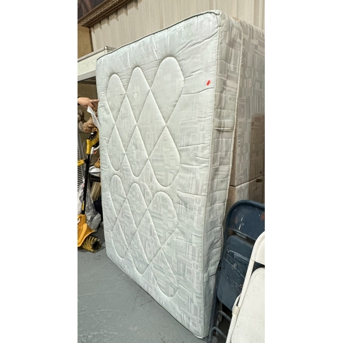110 - DOUBLE DIVAN BED WITH MATTRESS