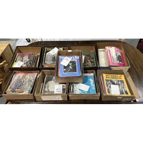 79 - RECORDS AND RECORDING MAGAZINES 1950,60S,70S
