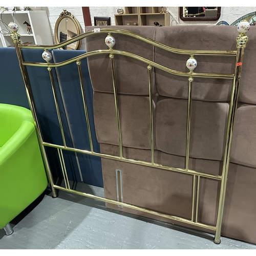 97 - METAL DOUBLE HEADBOARD