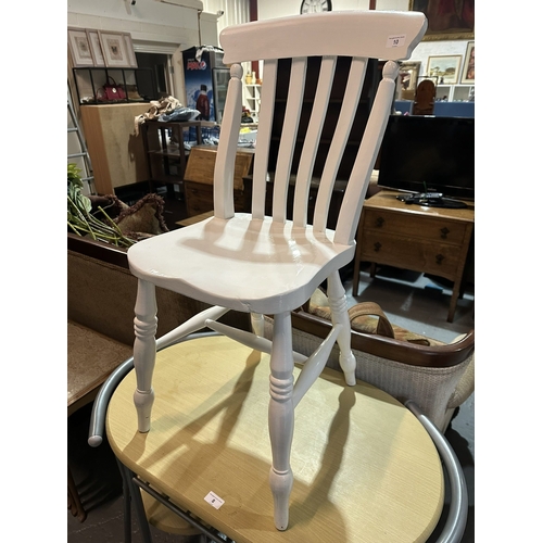 10 - PAINTED KITCHEN CHAIR