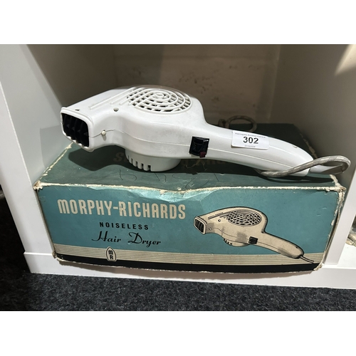 302 - VINTAGE MORPHY RICHARDS HAIRDRYER