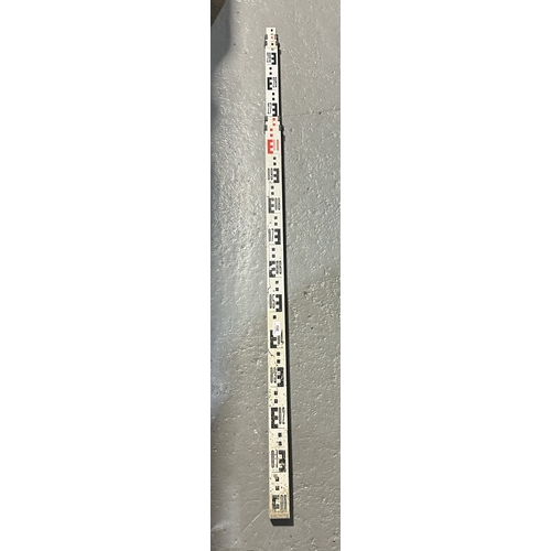 303 - METAL TELESCOPIC MEASURING STICK