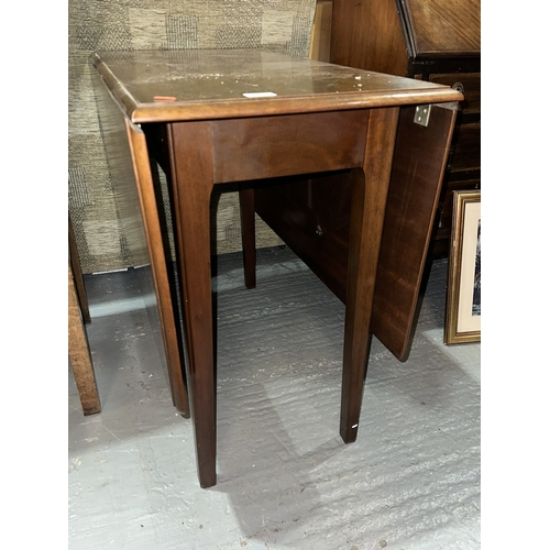 50 - TEAK DROP LEAF TABLE