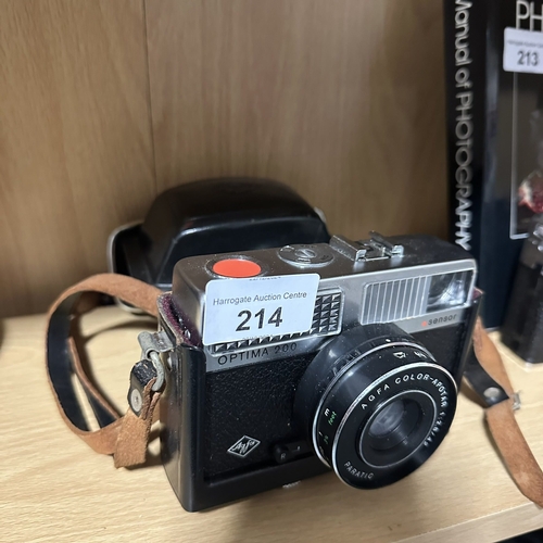 214 - VINTAGE AGFA CAMERA WITH CASE