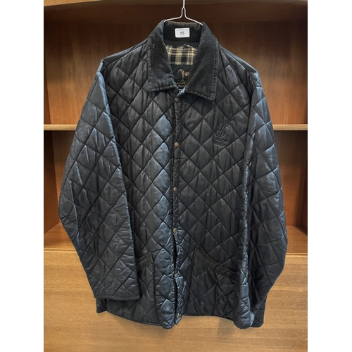 55 - GENTS QUILTED JACKET BY CAMPBELL-COOPER SIZE XXL