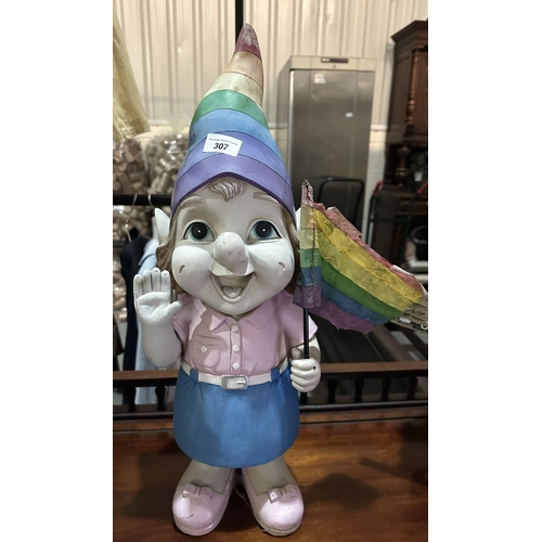 307 - CERAMIC GARDEN GNOME