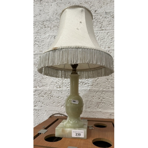 230 - ONYX TABLE LAMP