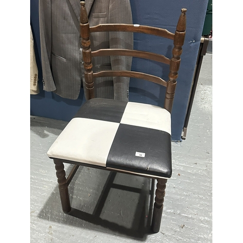 98 - LADDER BACK CHAIR