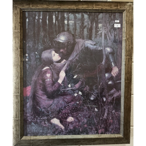 1 - ”LA BELLE DAME SANS MERCI” BY JOHN WILLIAM WATERHOUSE