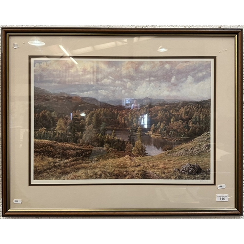 146 - LARGE SCENIC PRINT OF THE LAKE DISTRICT