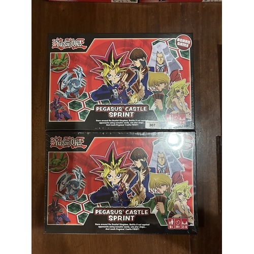 307 - TWO BRAND NEW YU-GI-OH! BOARD GAMES