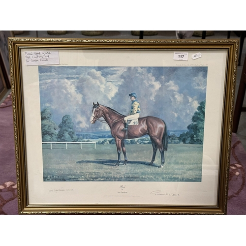 117 - VINTAGE FRAMED LIMITED EDITION PRINT TITLED 