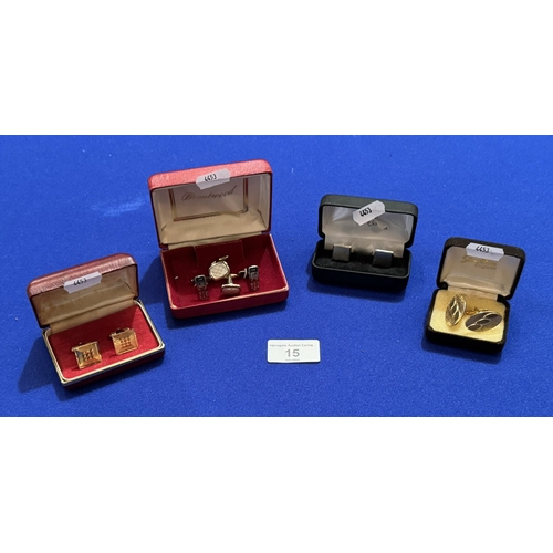 15 - SELECTION QUALITY CUFF LINKS