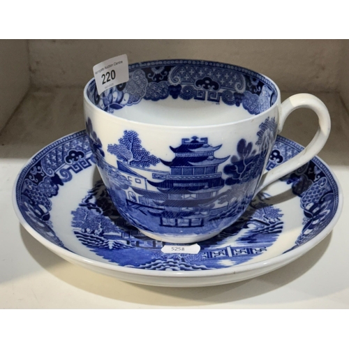 220 - MINTON LARGE BREAKFAST CUP AND SAUCER