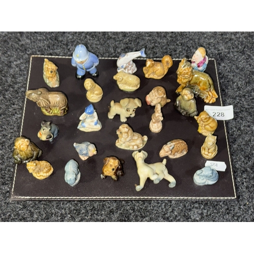 228 - SELECTION OF WADE WHIMSICAL FIGURES