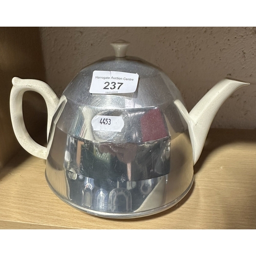 237 - WMF GERMAN MADE TEAPOT WITH METAL SHROUD