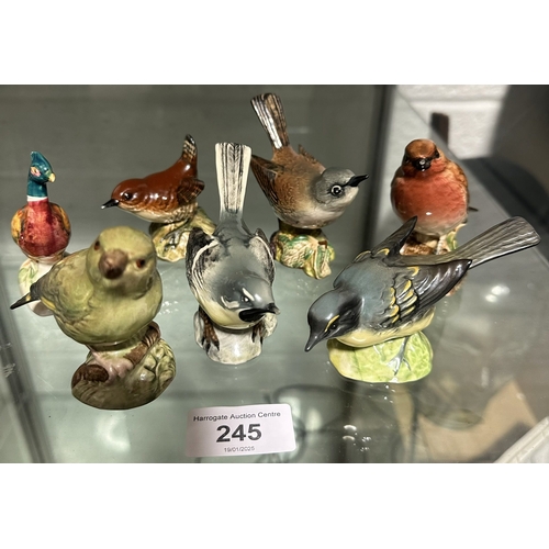 245 - SELECTION OF BESWICK BIRDS