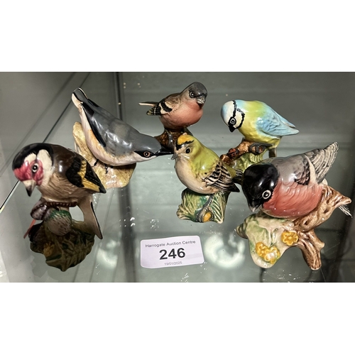 246 - SELECTION OF BESWICK BIRDS