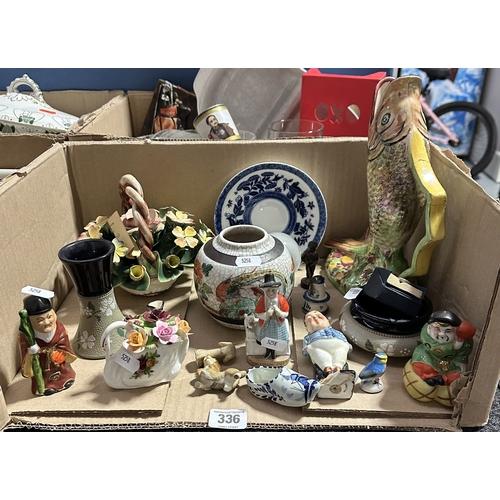 336 - ASSORTED CERAMICS