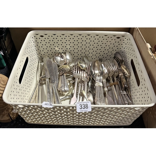 338 - SELECTION OF FINE SILVER TABLEWARE