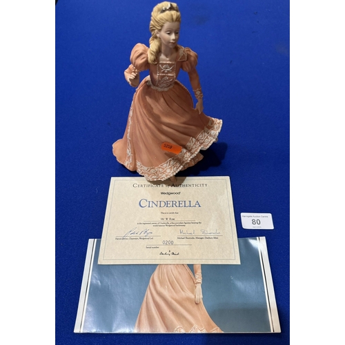 80 - WEDGWOOD FINE PORCELAIN LADY FIGURE 