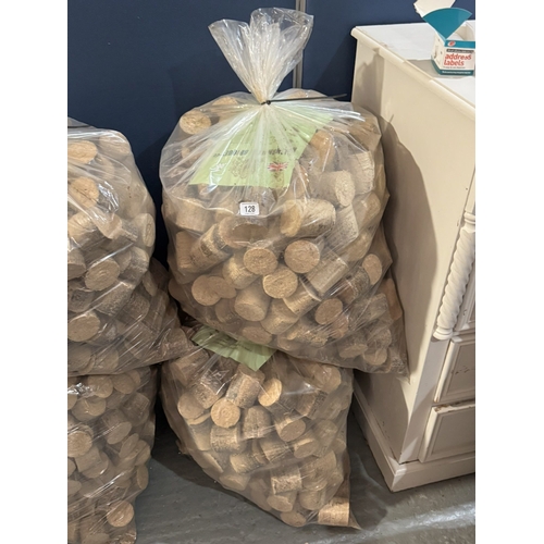 128 - 2 X 40KG BAGS OF HARDWOOD BRIQUETTES