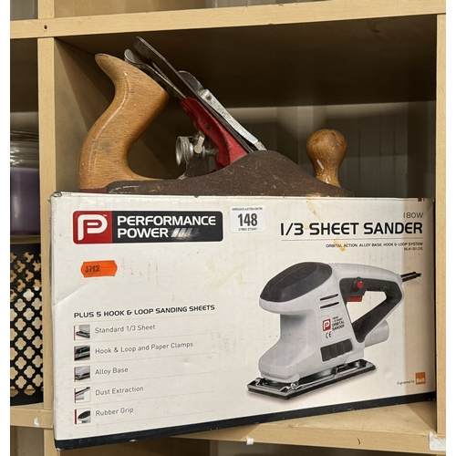 148 - PERFORMANCE POWER 1/3 SHEET SANDER